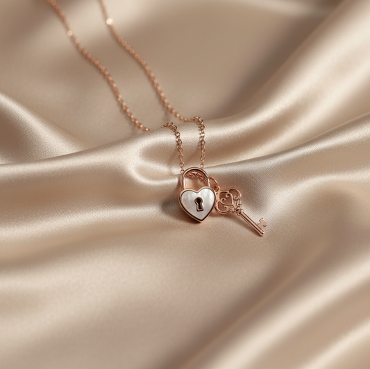 Heartbound Lock Necklace