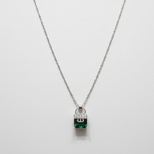 Emerald Poise Necklace