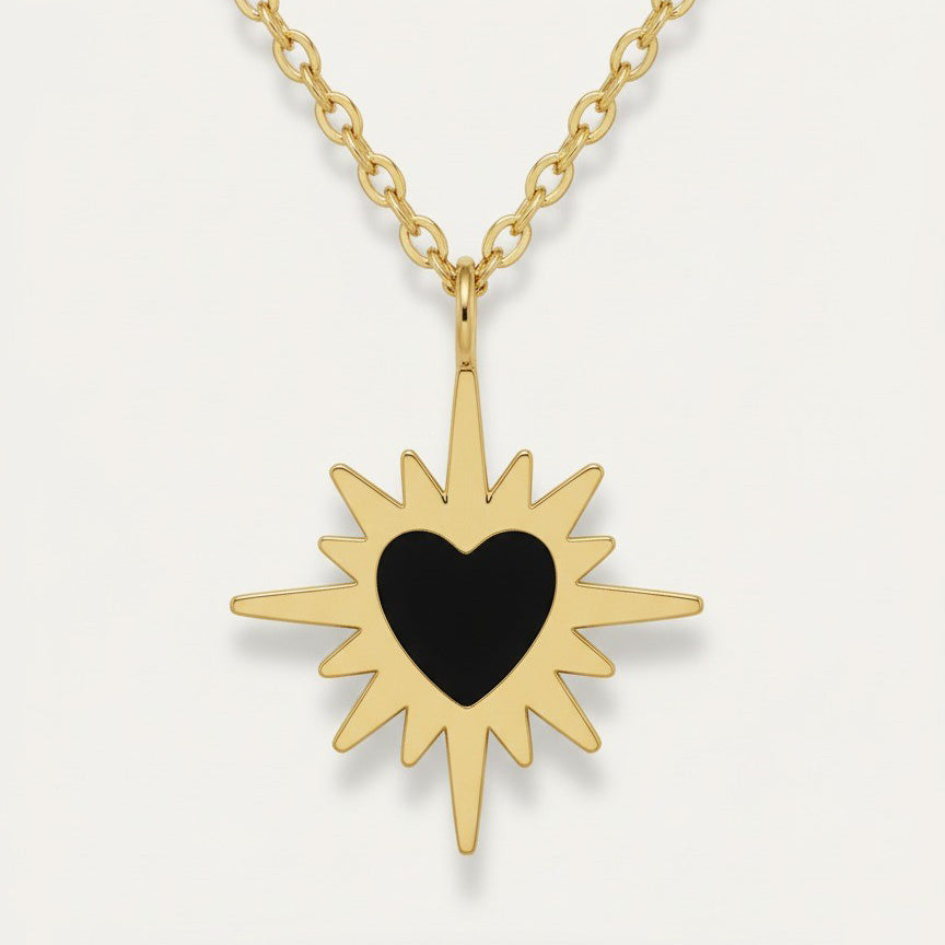 Celestial Heart Layered Necklace