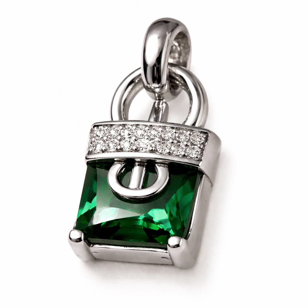 Emerald Poise Necklace