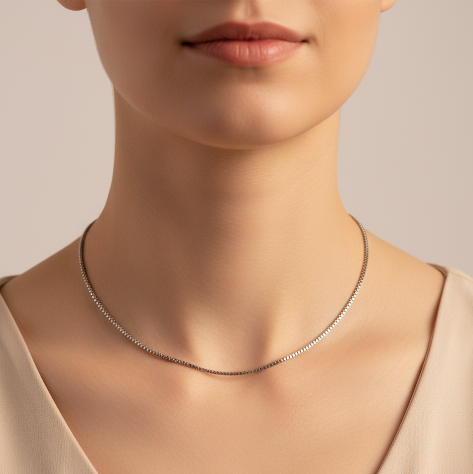 Classic Box Chain Necklace