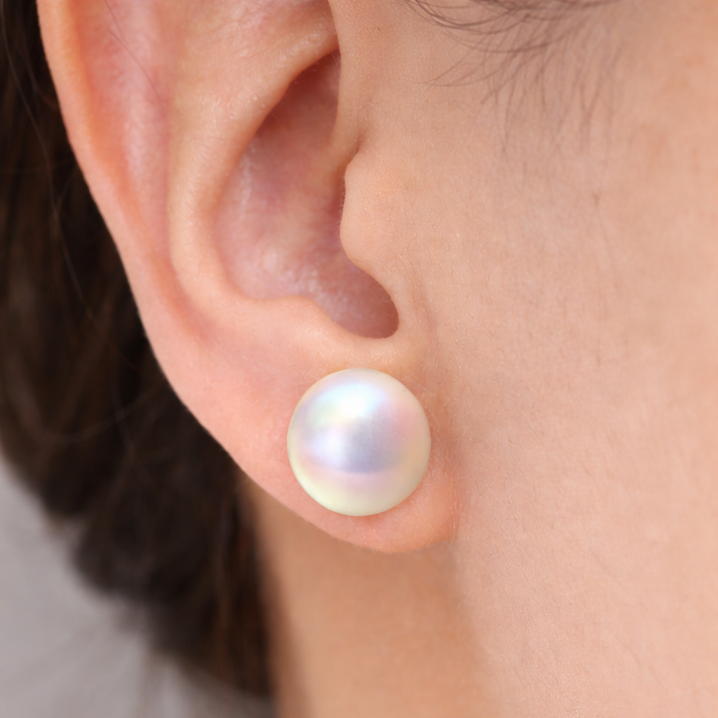 Classic Pearl Stud Earrings