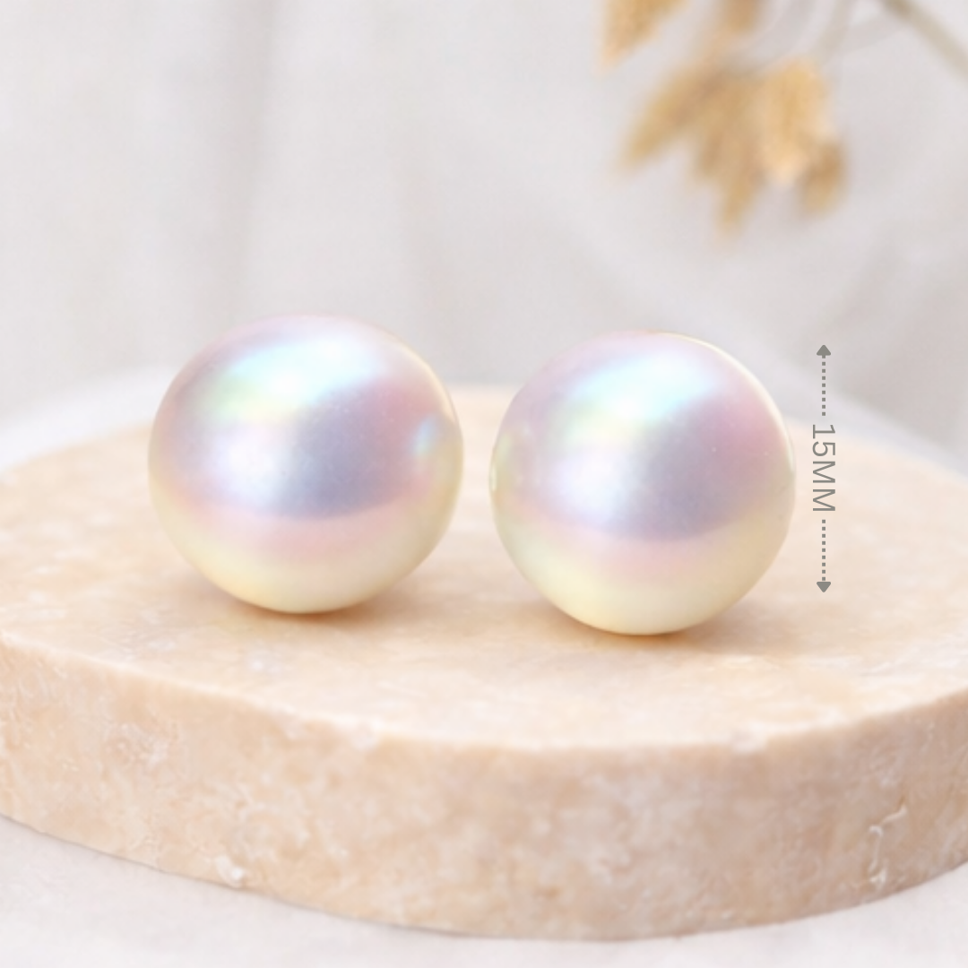 Classic Pearl Stud Earrings
