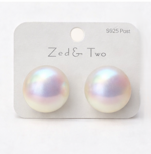 Classic Pearl Stud Earrings