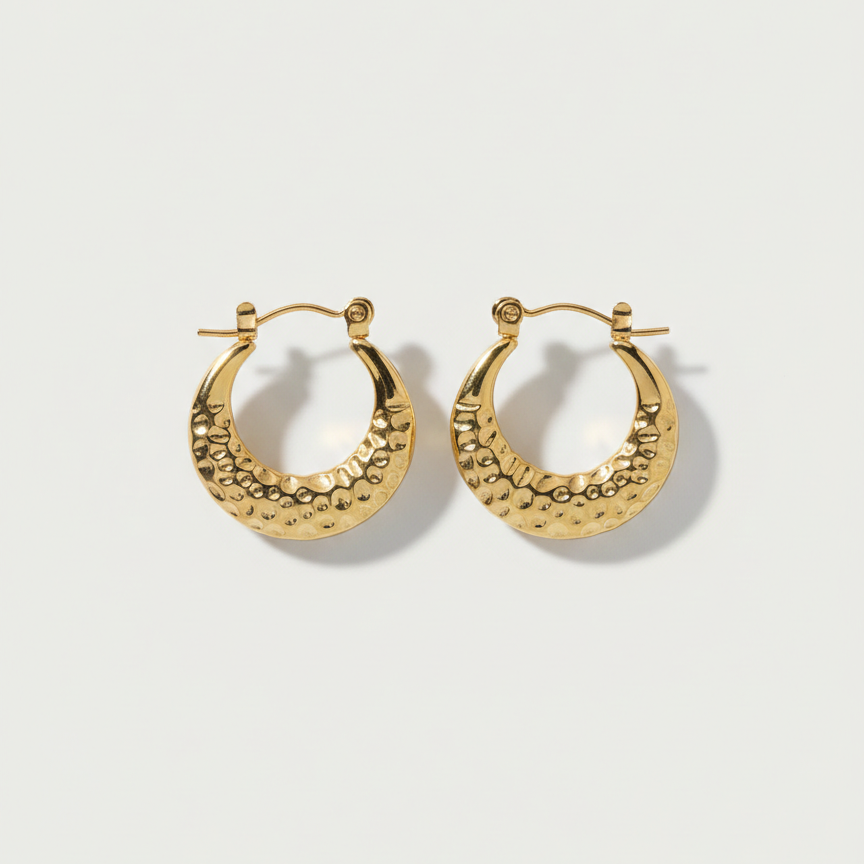 Aurea Halo Hoop Earrings