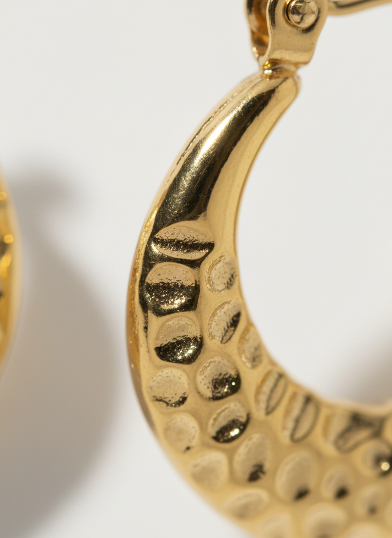 Aurea Halo Hoop Earrings