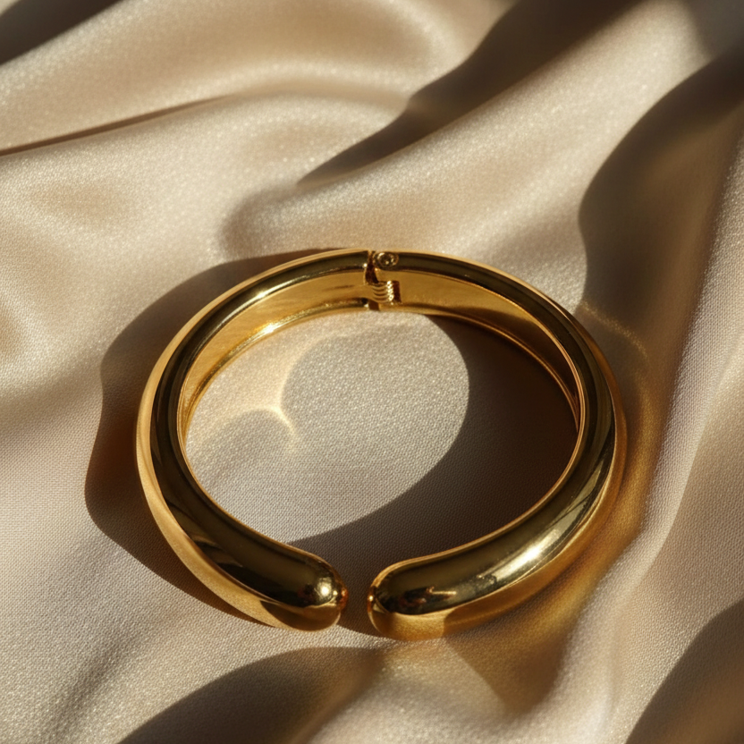 Aurora C-Shaped Cuff Bracelet